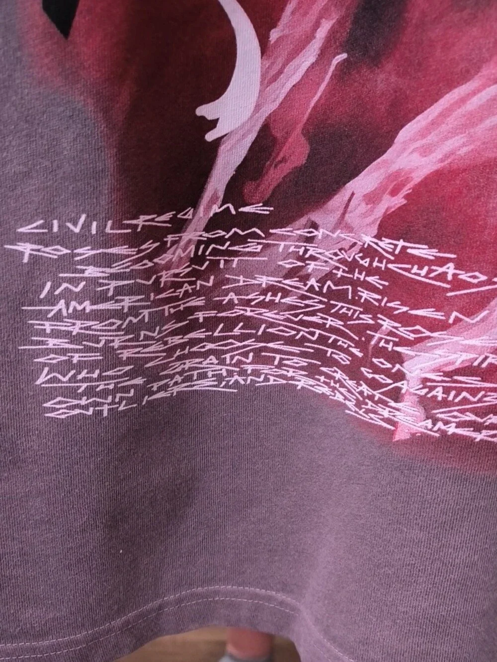 CIVIL REGIME Brand New Without Tags Over Size Medium